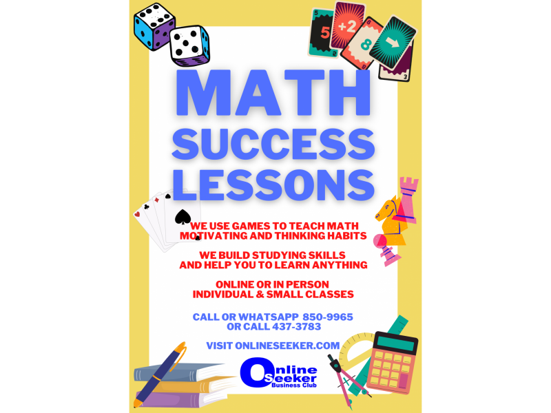 Math Success Lessons